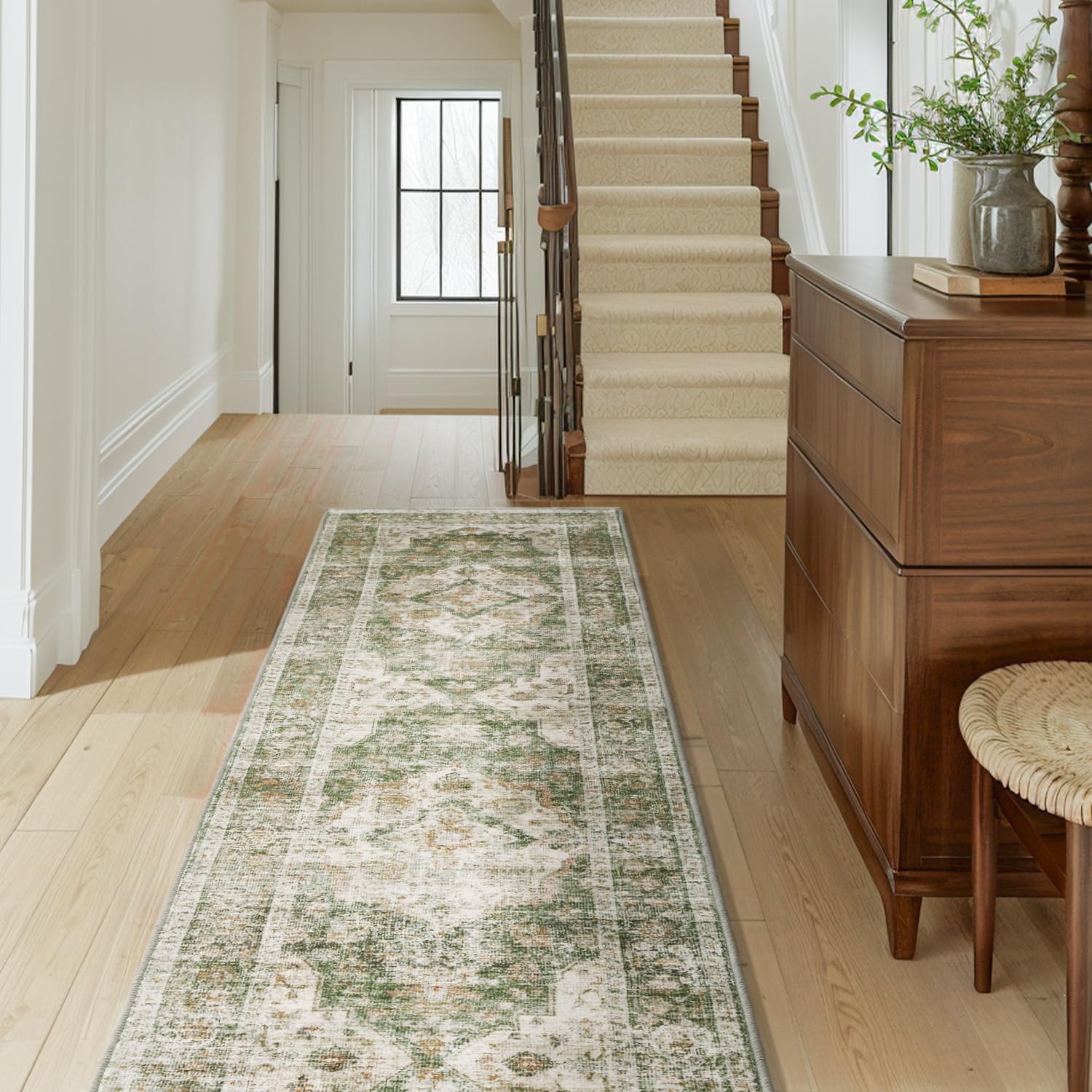 Amazon.com: AMOAMI-2X10 Runner Rug-Washable Runners for Hallways